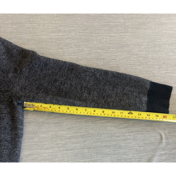 UNTUCKit Mens 100% Merino Wool Knit Sweater Size XL 1/4 Zip Navy Preppy Nautical - Picture 9 of 9